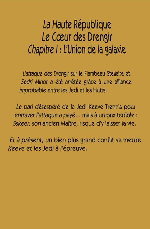 Aperçu de l'album Star Wars : La Haute République - Phase I tome 2 - Le coeur de Drengir