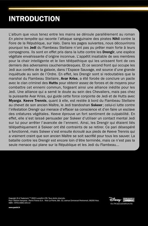 Aperçu de l'album Star Wars : La Haute République - Phase I tome 2 - Le coeur de Drengir