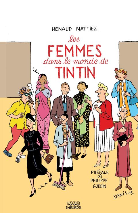 Couverture de l'album Les femmes dans le monde de Tintin 