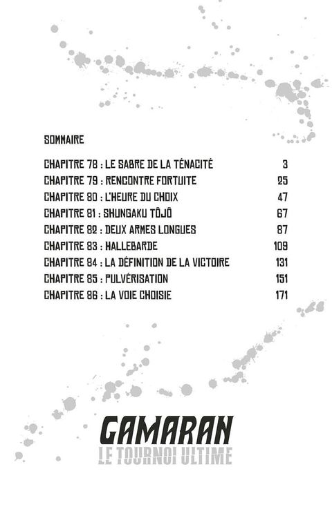 Aperçu de l'album Gamaran - le Tournoi Ultime tome 10