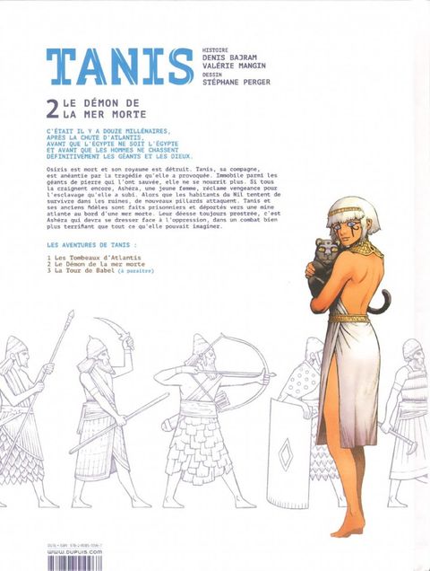 Aperçu de l'album Tanis tome 2 - Le démon de la mer morte