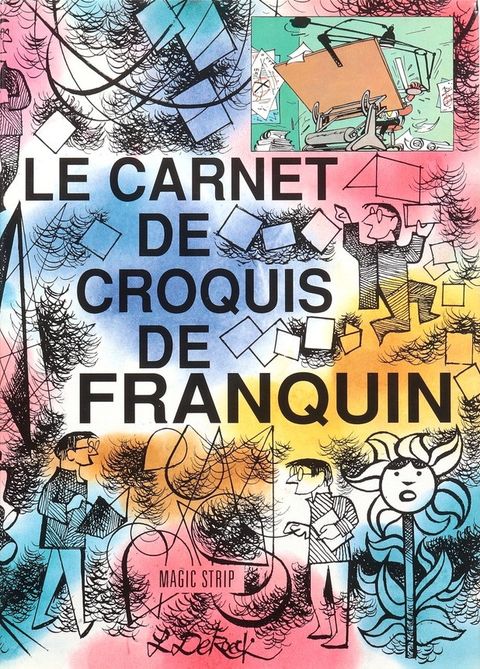 Couverture de l'album Le carnet de croquis de Franquin (R4 TT)