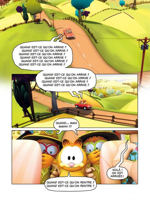 Aperçu de l'album Garfield & Cie tome 9 - Chaleur d'Enfer