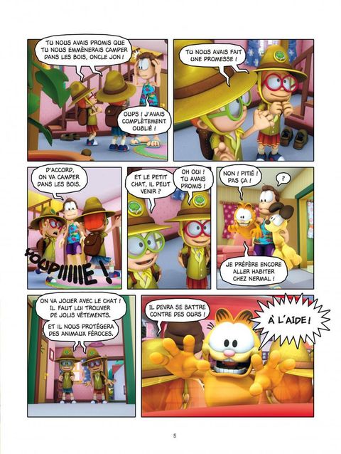 Aperçu de l'album Garfield & Cie tome 9 - Chaleur d'Enfer