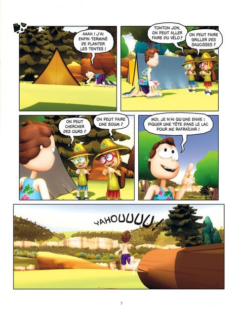 Aperçu de l'album Garfield & Cie tome 9 - Chaleur d'Enfer
