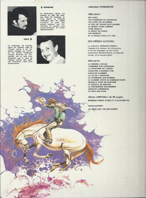 Aperçu de l'album Comanche tome 7 - Le Doigt du Diable