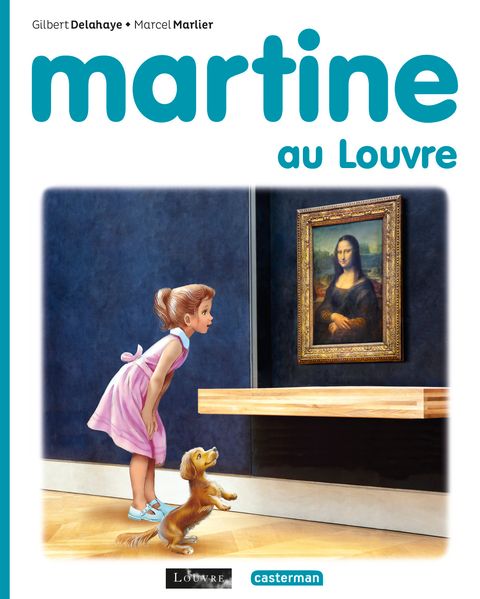 Couverture de l'album Martine au Louvre