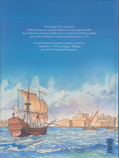 Aperçu de l'album Orients perdus - L'aventure de Théodore Lascaris tome 1 - Nice, Malte, L'Égypte 