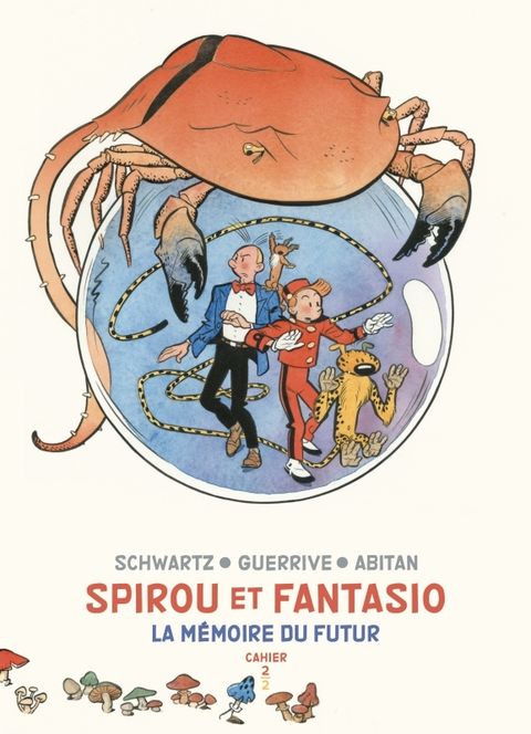 Couverture de l'album Spirou et Fantasio - Cahiers - La mémoire du futur - Cahiers 2/2 / Edition spéciale (Limitée)