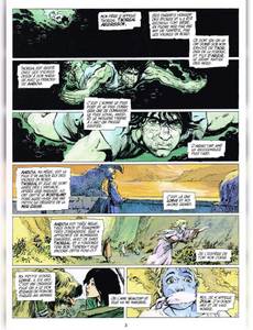 Aperçu 3 de l'album Thorgal (Int. 2T) tome 13 - Arachnéa / Le mal bleu (/ Le royaume sous le sable)