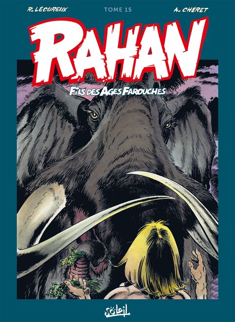 Couverture de l'album Rahan - Fils des âges farouches (nouvelle édition)