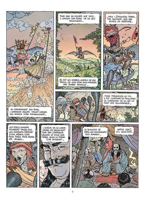 Aperçu de l'album Le vent des dieux tome 3 - L'homme oublié