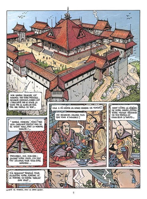 Aperçu de l'album Le vent des dieux tome 3 - L'homme oublié
