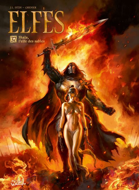 Couverture de l'album Shala, l’Elfe des Sables