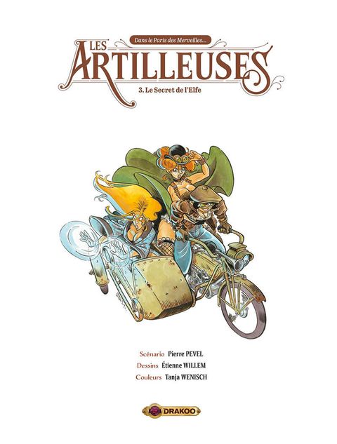 Aperçu de l'album Les Artilleuses tome 3 - Le secret de l'elfe
