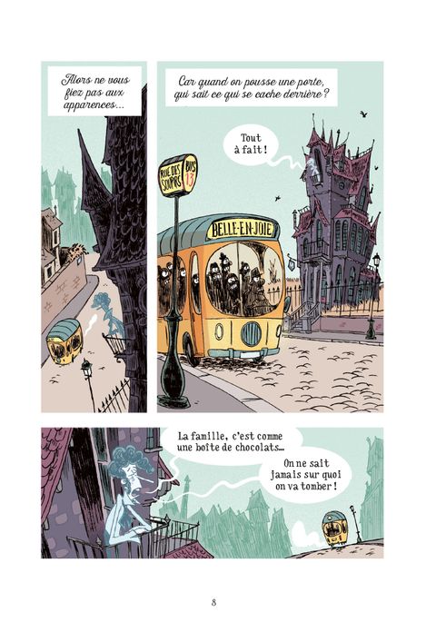 Aperçu de l'album 109, Rue des Soupirs tome 4 -  Fantômes au tableau !