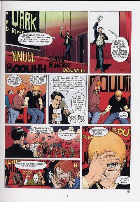 Aperçu de l'album L'Ombre du Cinéphage tome 1 - Fondu au Noir