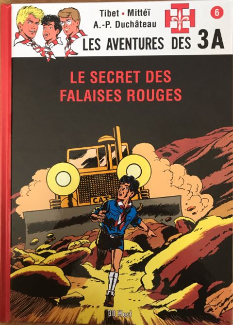 Couverture de l'album Le Secret des Falaises Rouges