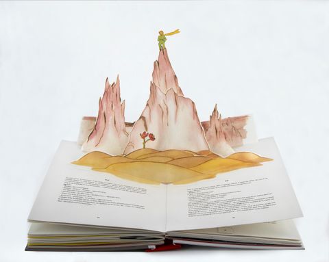 Aperçu de l'album Le petit prince  - Le Grand Livre pop-up le petit prince 