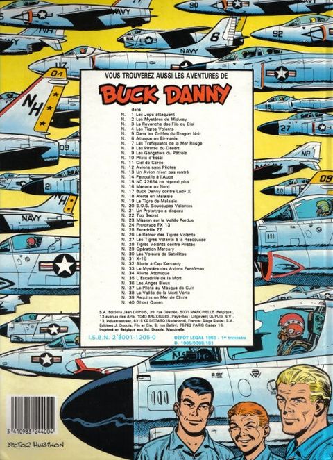Aperçu de l'album Buck Danny tome 9 - Les Gangsters du Pétrole