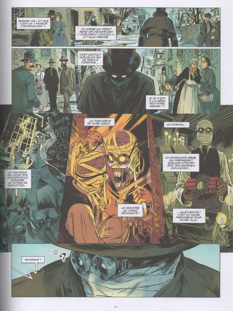 Aperçu de l'album Les grands classiques de la litterature en bande dessinee  tome 31 - L’homme invisible -1