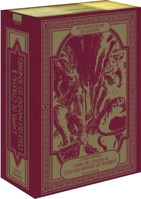 Couverture de l'album  Coffret Lovecraft - L’Appel de Cthulhu & Celui qui hantait les ténèbres