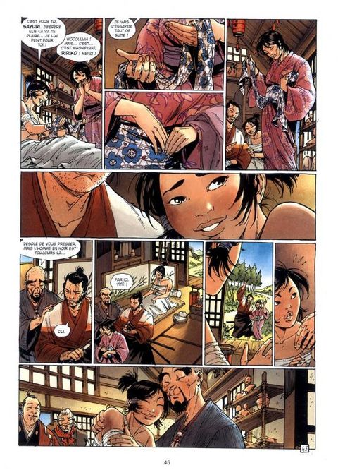 Aperçu de l'album Samuraï tome 10 - Ririko
