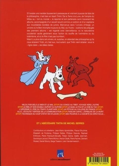 Aperçu de l'album Tintin (Autour de la BD) tome 2010 - Tintin au pays des philosophes