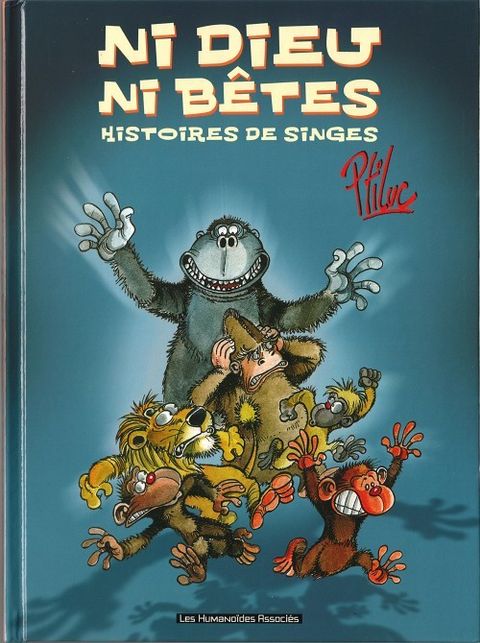 Couverture de l'album C'est la Totale ! (Histoires de singes)