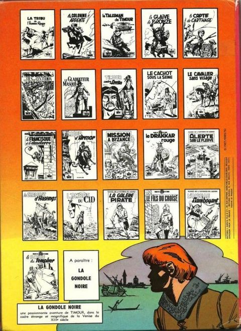 Aperçu de l'album Les Timour tome 21 - Le sceau du templier