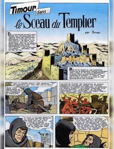 Aperçu 3 de l'album Les Timour tome 21 - Le sceau du templier