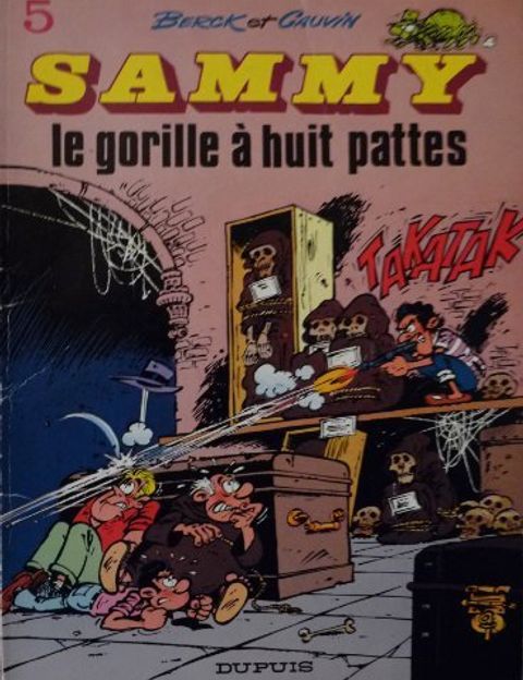 Couverture de l'album Le gorille à huit pattes