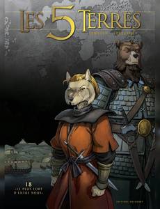 Couverture du premier album de la série Les 5 Terres