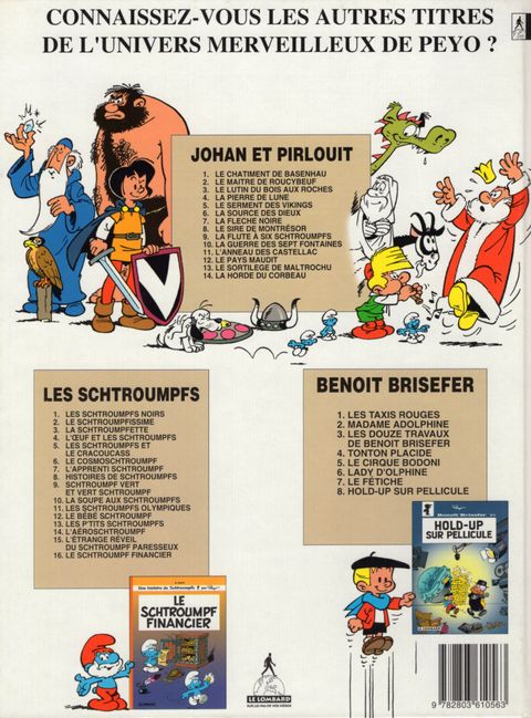 Aperçu de l'album Johan et Pirlouit tome 14 - La horde du corbeau