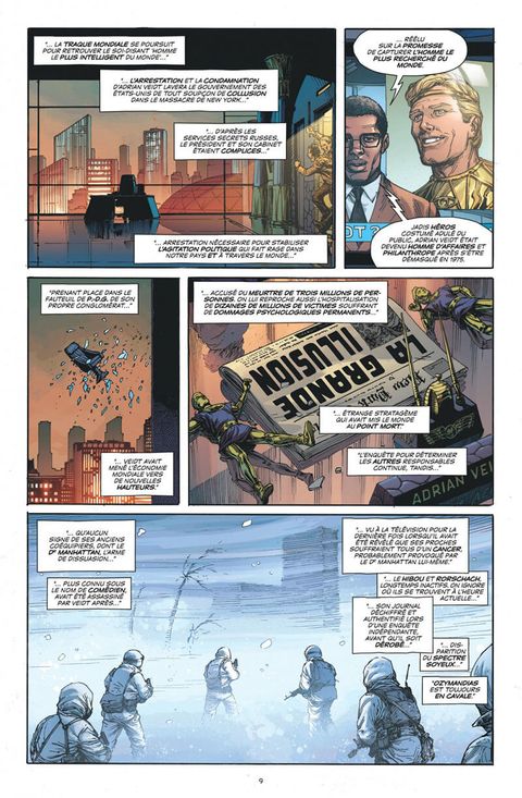 Aperçu de l'album Doomsday Clock (DC Rebirth)