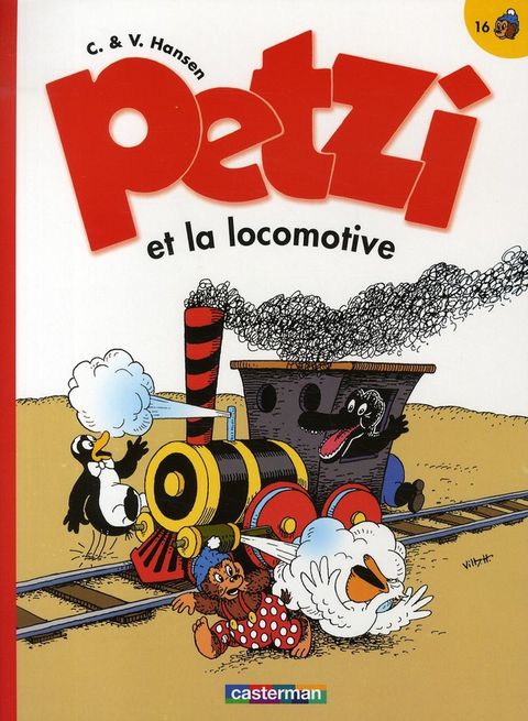 Couverture de l'album Petzi et la Locomotive