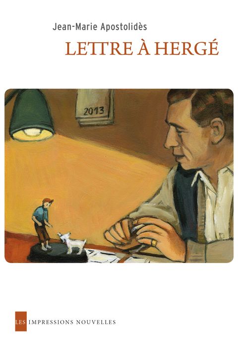 Couverture de l'album Lettre à Hergé