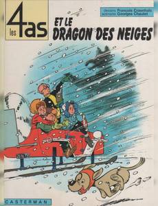 Couverture de l'album Les 4as et le Dragon des Neiges