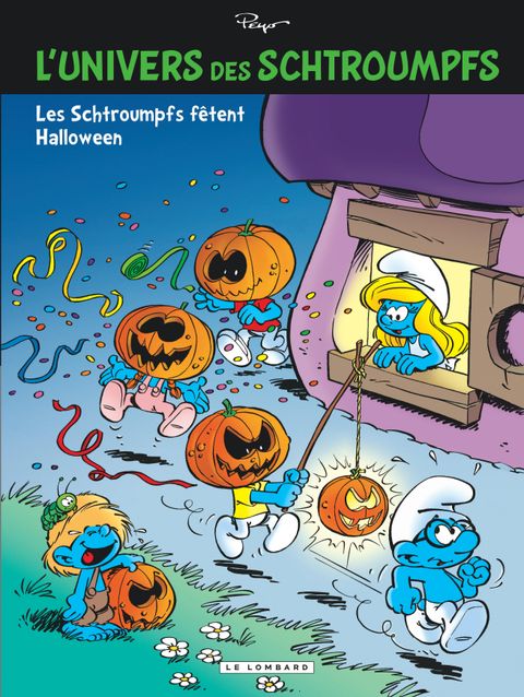 Couverture de l'album Les schtroumpfs fêtent halloween