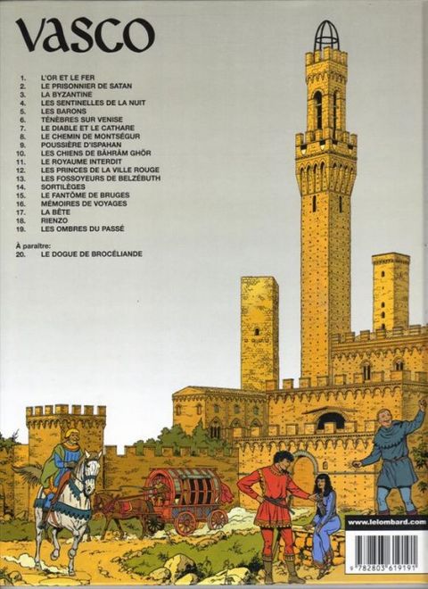 Aperçu de l'album Vasco tome 13 - Les fossoyeurs de Belzébuth
