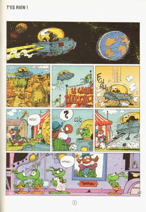 Aperçu de l'album Le grand Panic Circus tome 1 - Sots périlleux