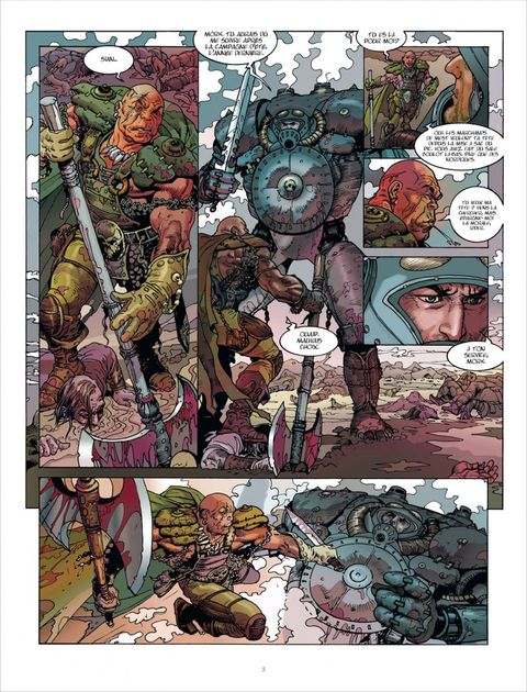 Aperçu de l'album Sian Loriel tome 1 - Les Marches Carmines