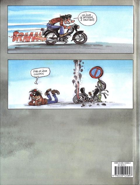 Aperçu de l'album Les Mémoires d'un Motard tome 1 - L'histoire du p'tit Mec qui voulait une grosse moto