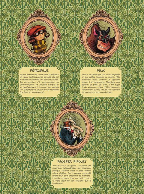 Aperçu de l'album Une Aventure des Spectaculaires tome 6 - Les Spectaculaires font leur cirque chez Jules Verne