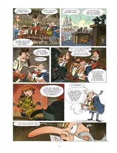 Aperçu 6 de l'album Une Aventure des Spectaculaires tome 6 - Les Spectaculaires font leur cirque chez Jules Verne