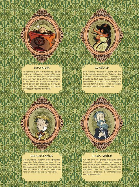 Aperçu de l'album Une Aventure des Spectaculaires tome 6 - Les Spectaculaires font leur cirque chez Jules Verne