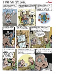 Aperçu 3 de l'album Pierre Desproges en BD - Pierre Desproges en BD : Françaises, Français, Belges, Belges, lecteur chéri, mon amour