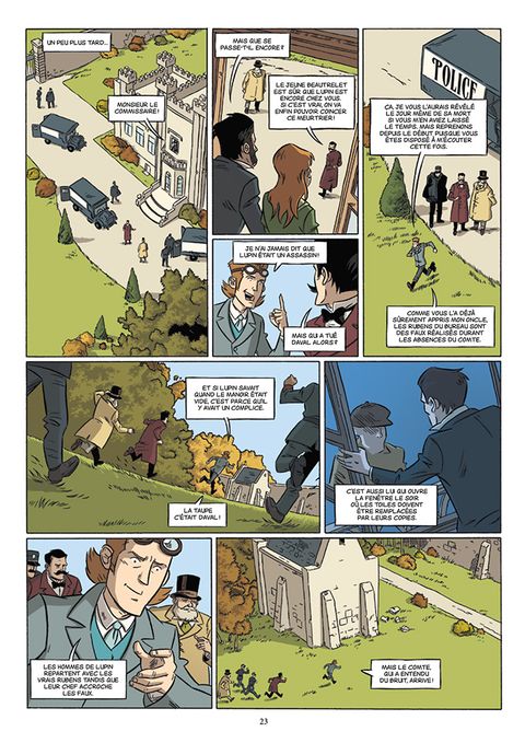 Aperçu de l'album Arsène Lupin (Félix)
 tome 1 - L'aiguille creuse