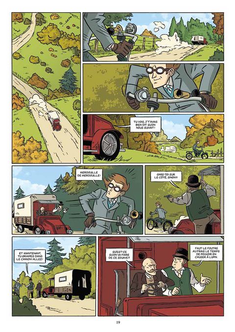 Aperçu de l'album Arsène Lupin (Félix)
 tome 1 - L'aiguille creuse