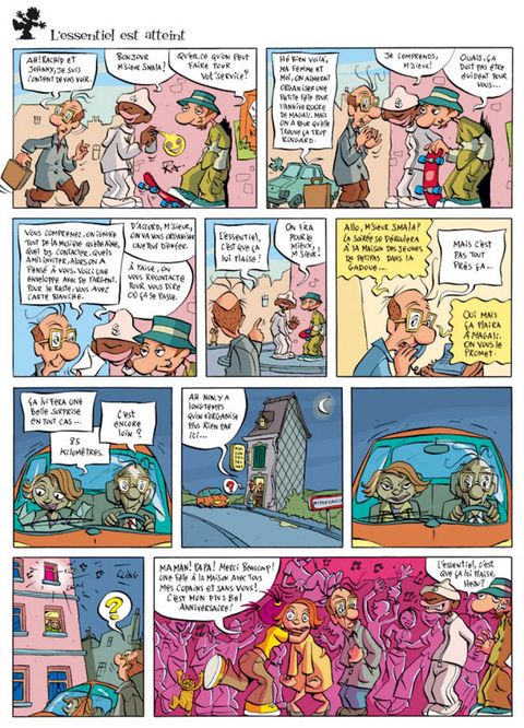 Aperçu de l'album La Smala tome 1 - Familiale Poursuite